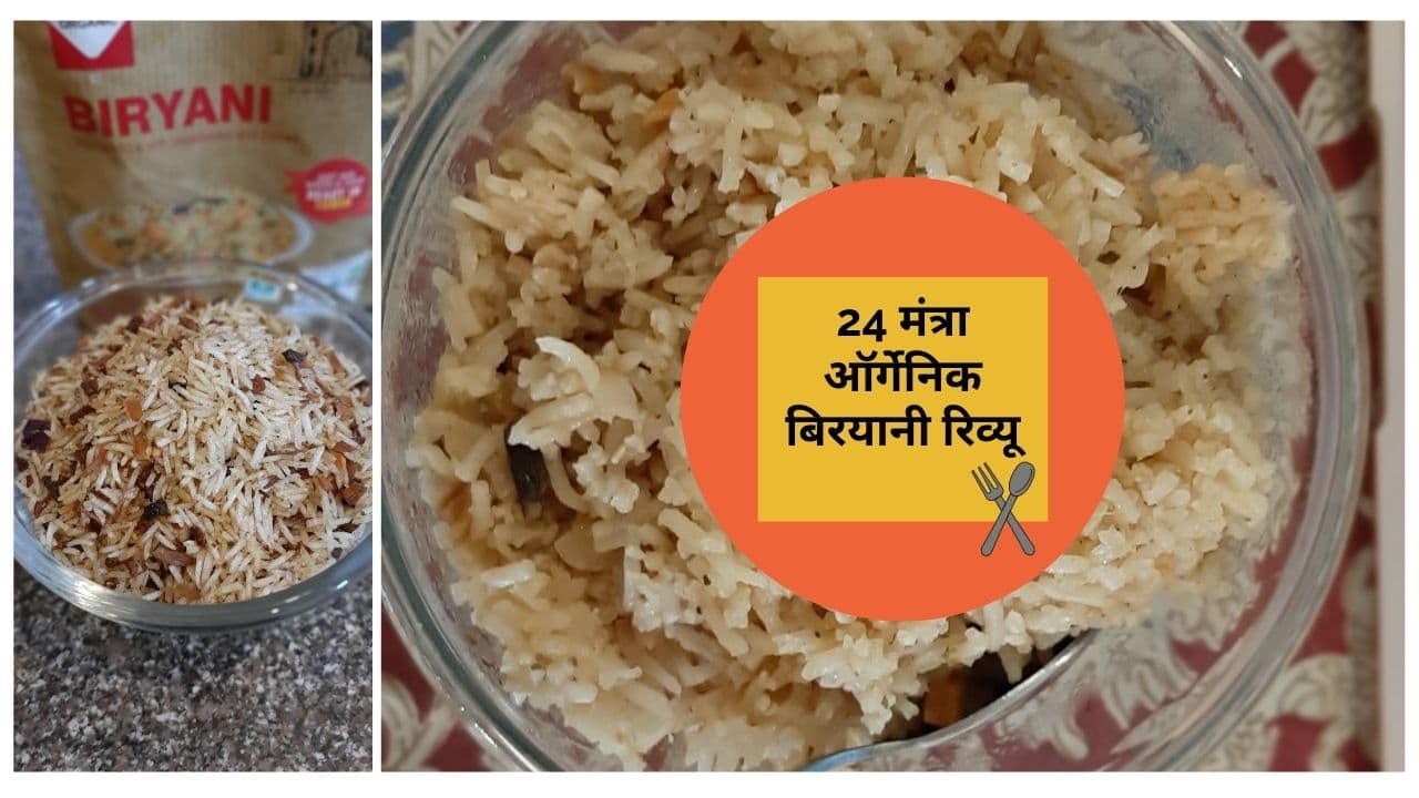 24 Mantra Organic Biryani Review