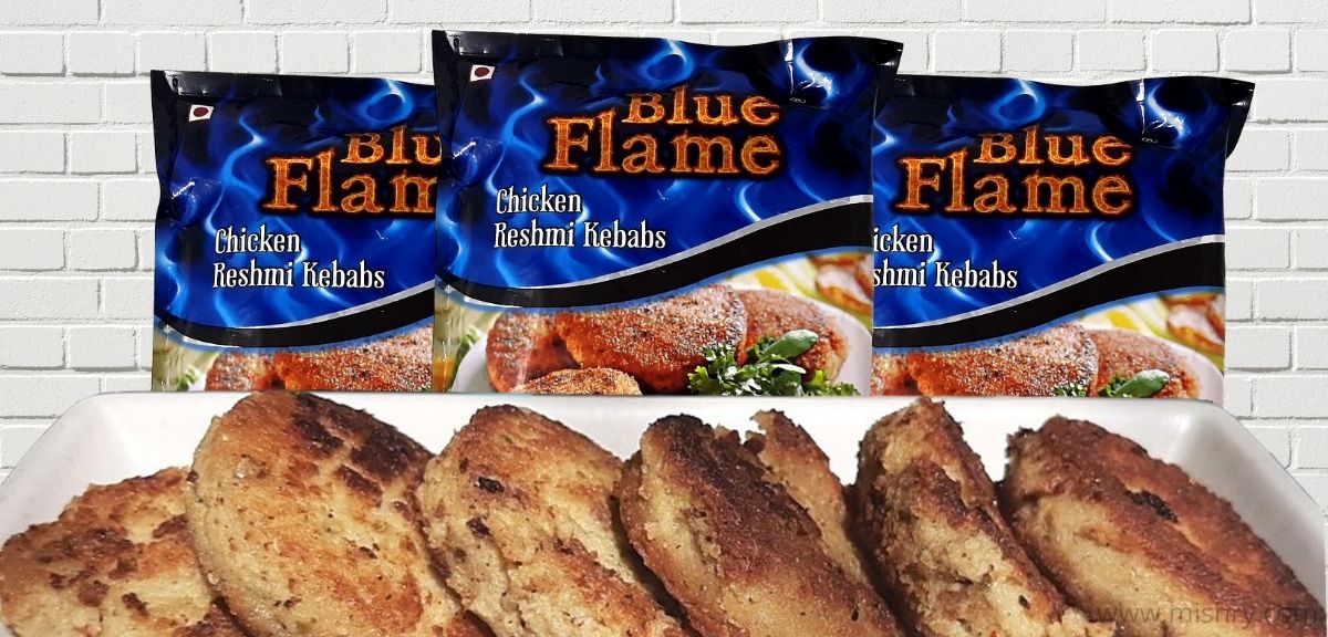 Blue Flame Chicken Reshmi Kebab Review