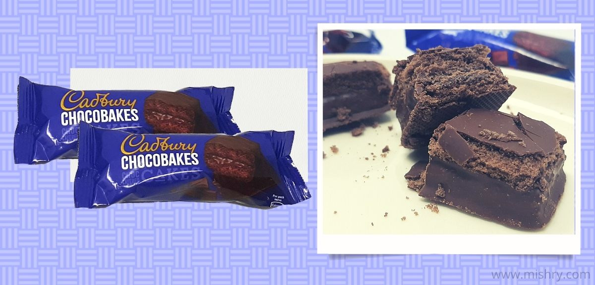 Cadbury Chocobakes Cakes Review