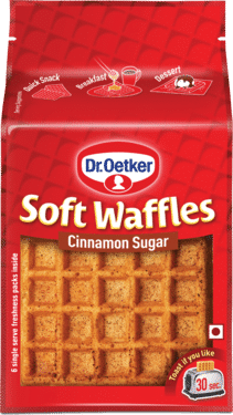 Dr. Oetker Soft Waffles – Cinnamon Sugar