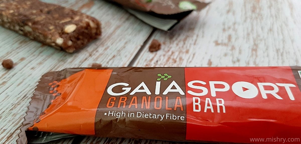 Gaia Sport Granola Bar Review