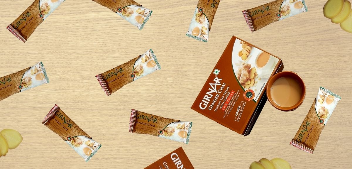 Girnar Instant Tea Premix – Ginger Chai With Low Sugar Review