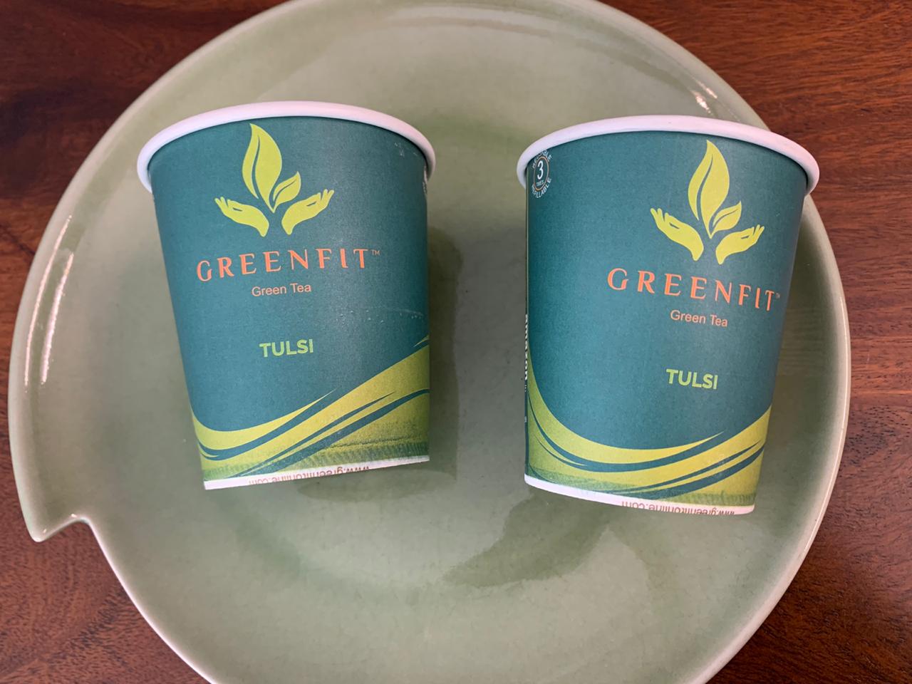 GreenFit Green Tea Paper Cup