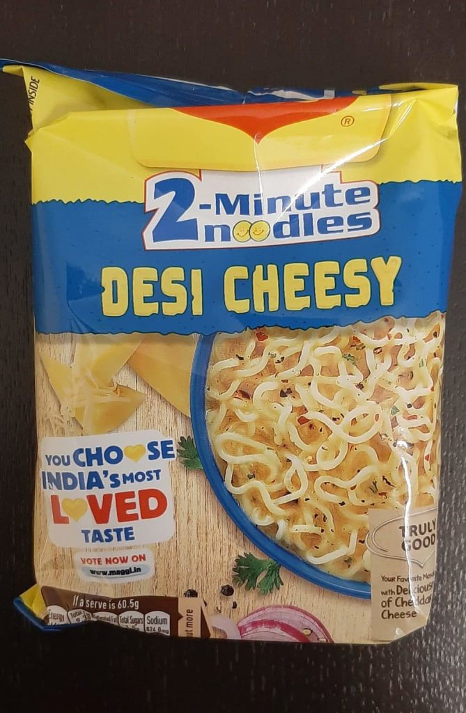 Maggi Desi Cheesy