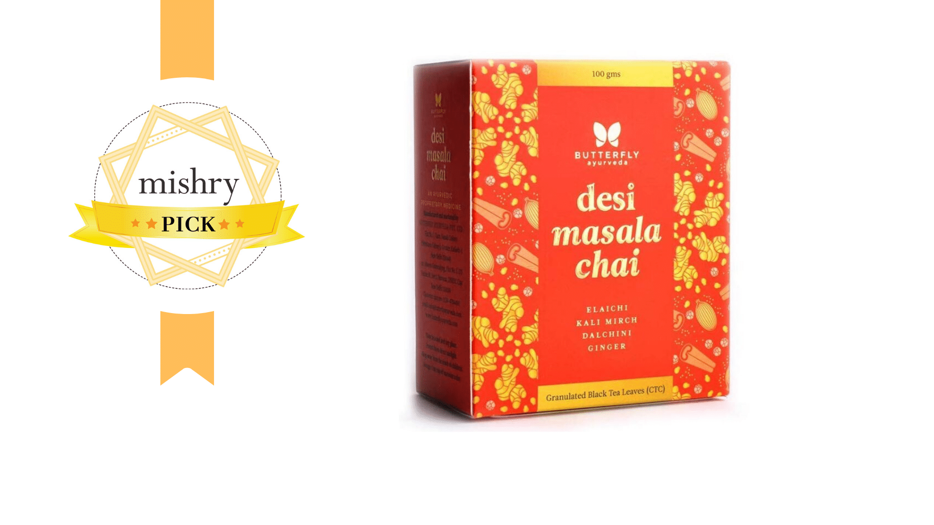 Butterfly Ayurveda’s Desi Masala Chai-mishry