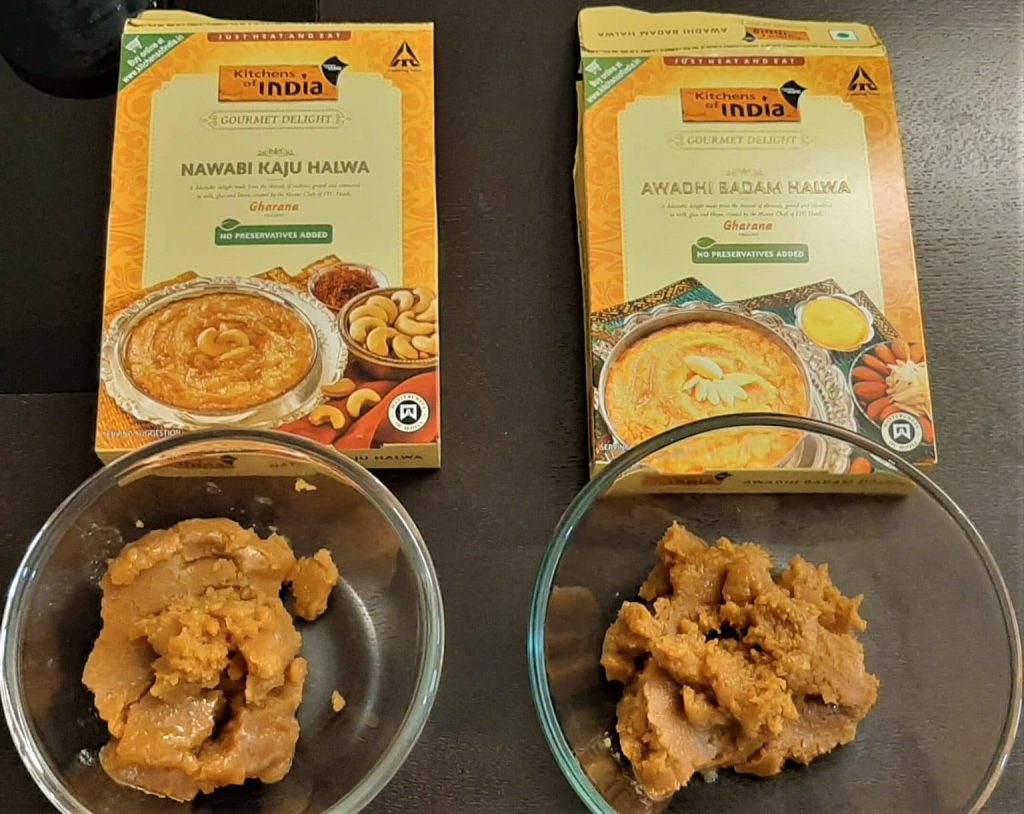 Nawabi Kaju Halwa and Awadhi Badam Halwa