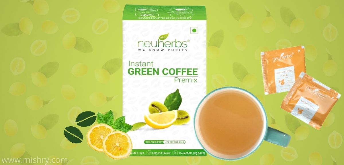 Neuherbs Instant Green Coffee Premix Review