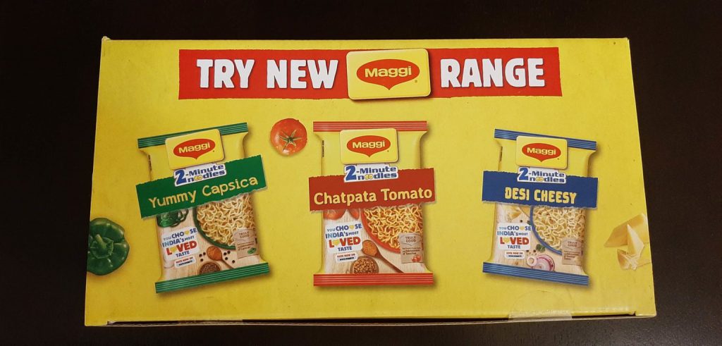 Our box of Maggi’s new range