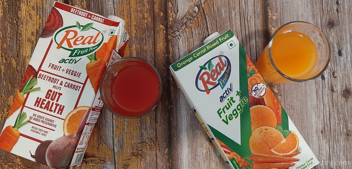 Real Activ Fruit Veggie Juices Review