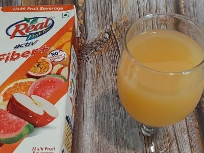 Real Activ Mixed Fruit Juice Review