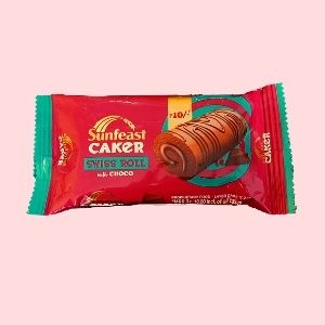 Sunfeast Caker Swiss Roll With Choco