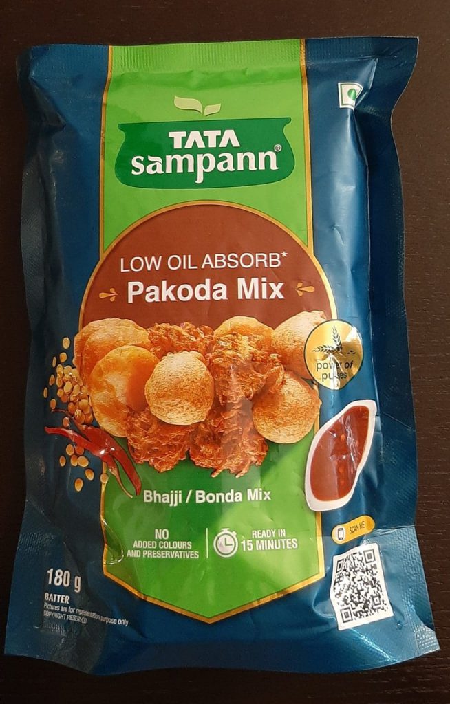 Tata Sampann Low Oil Absorb Pakoda Mix