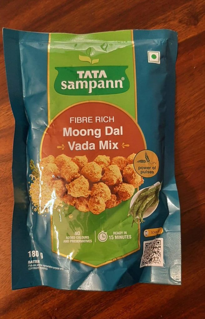 Tata Sampann Moong Dal Vada Mix