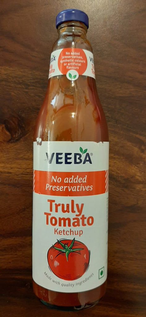 Veeba Truly Tomato Ketchup