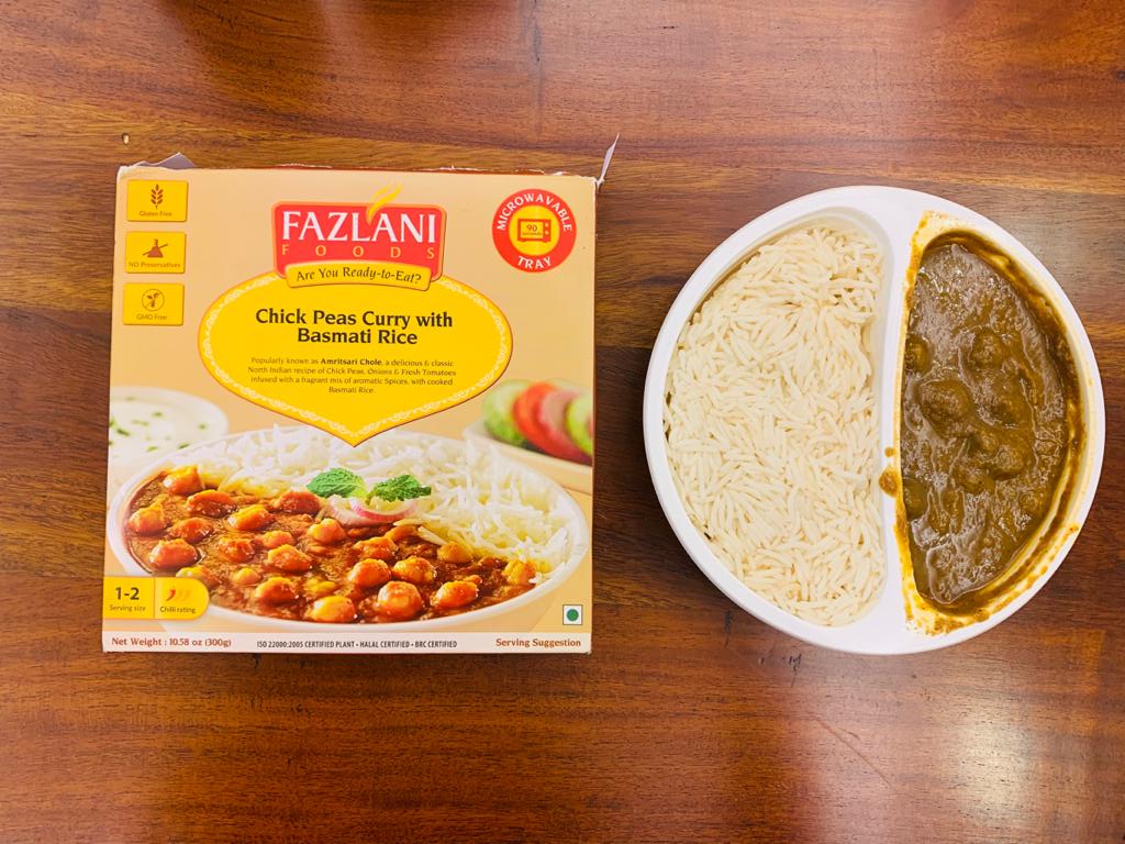 Fazlani Foods Chickpeas Curry With Basmati Rice-mishry
