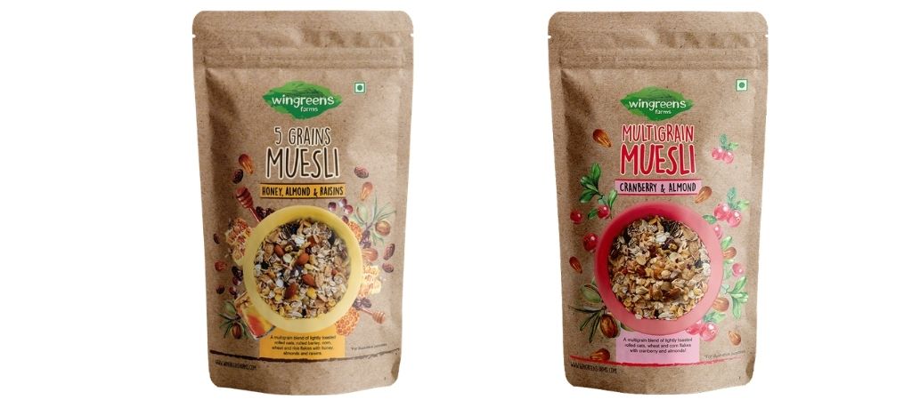 Wingreens Farms Grains Muesli