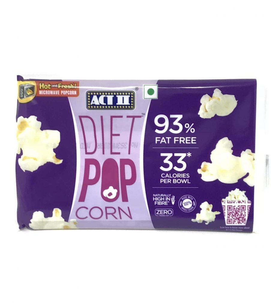 act II diet popcorn