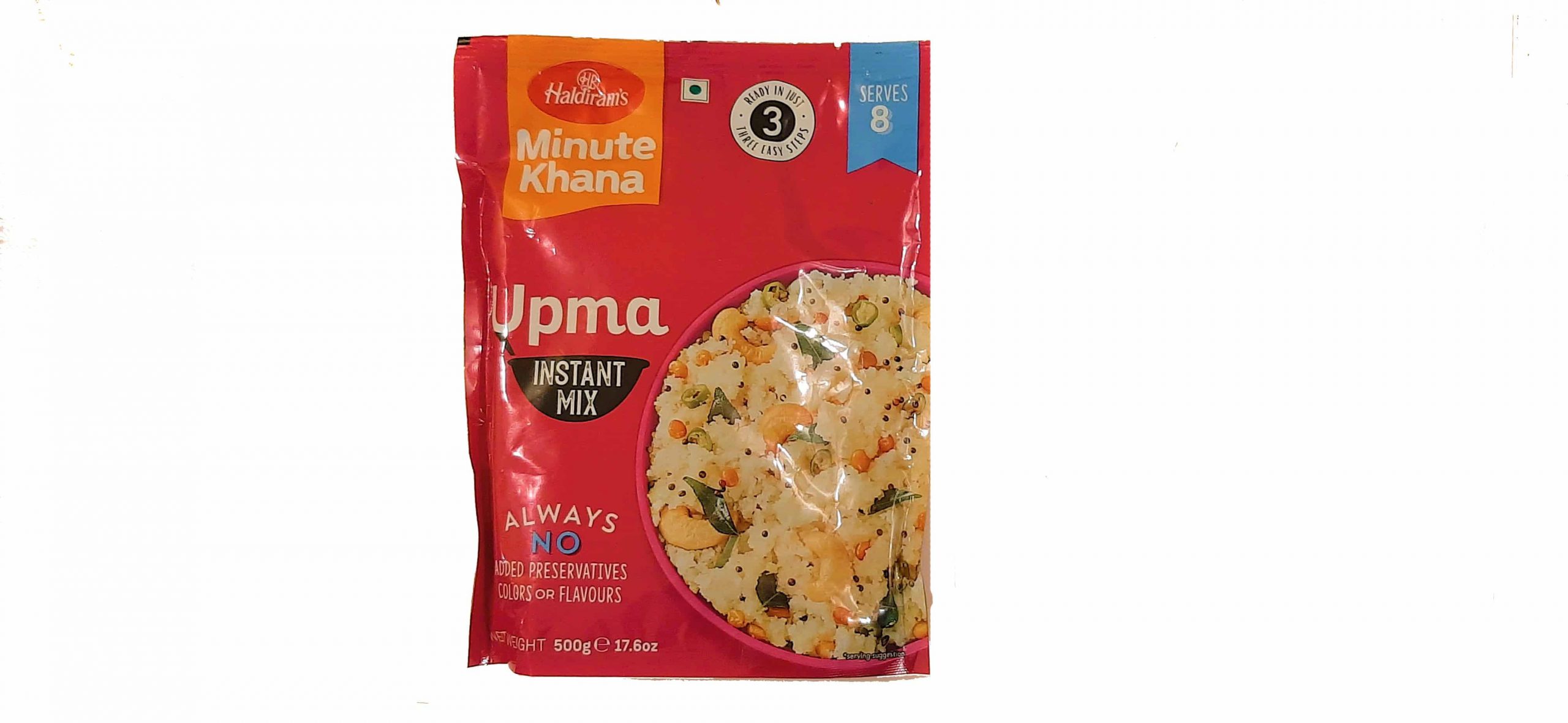 haldiram minute khana- instant upma mix