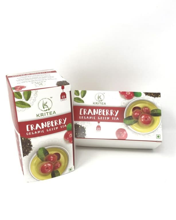 Kritea’s Cranberry Organic Green Tea