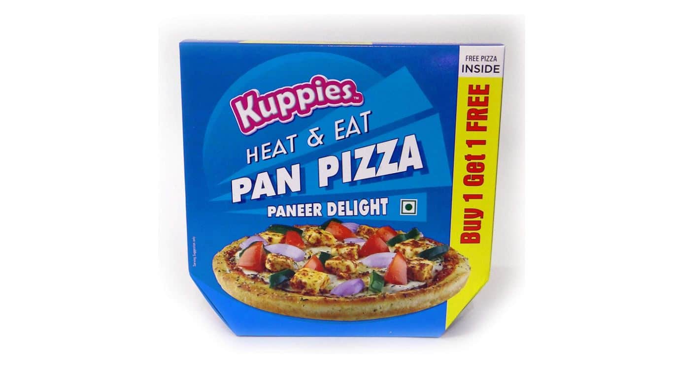 Kuppies Paneer Delight Pan Pizza-mishry