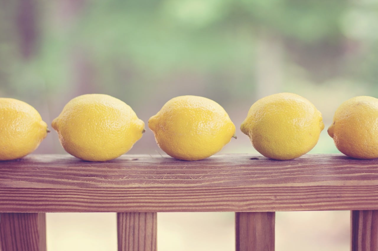 lemon can be used as room freshener