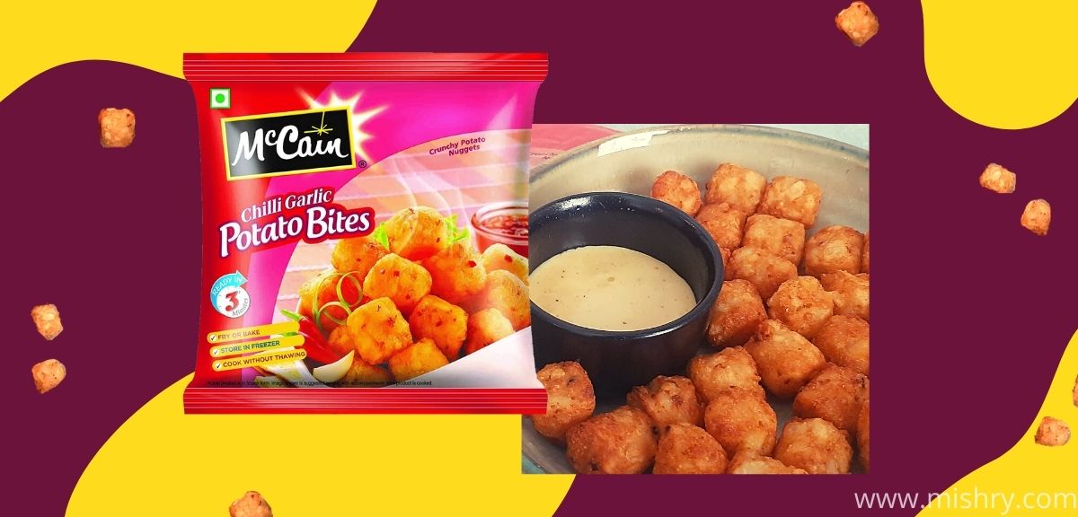 mccain chilli garlic potato bites review