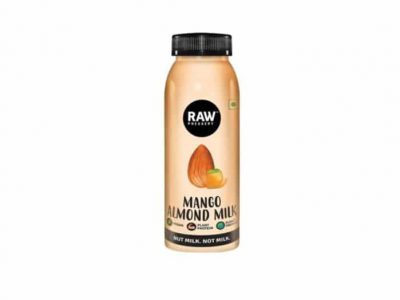 raw-pressery mango almond milk