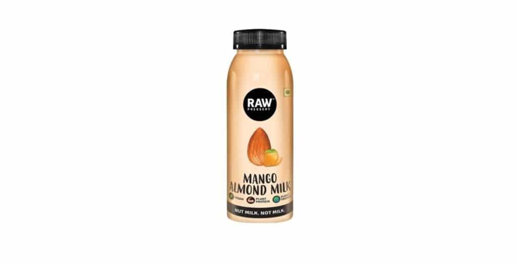 raw-pressery mango almond milk