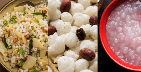 sabudana dishes