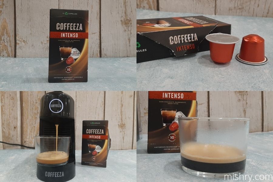 इंटेंसो कॉफीज़ा कॉफी कैप्सूल- रिव्यू प्रोसेस