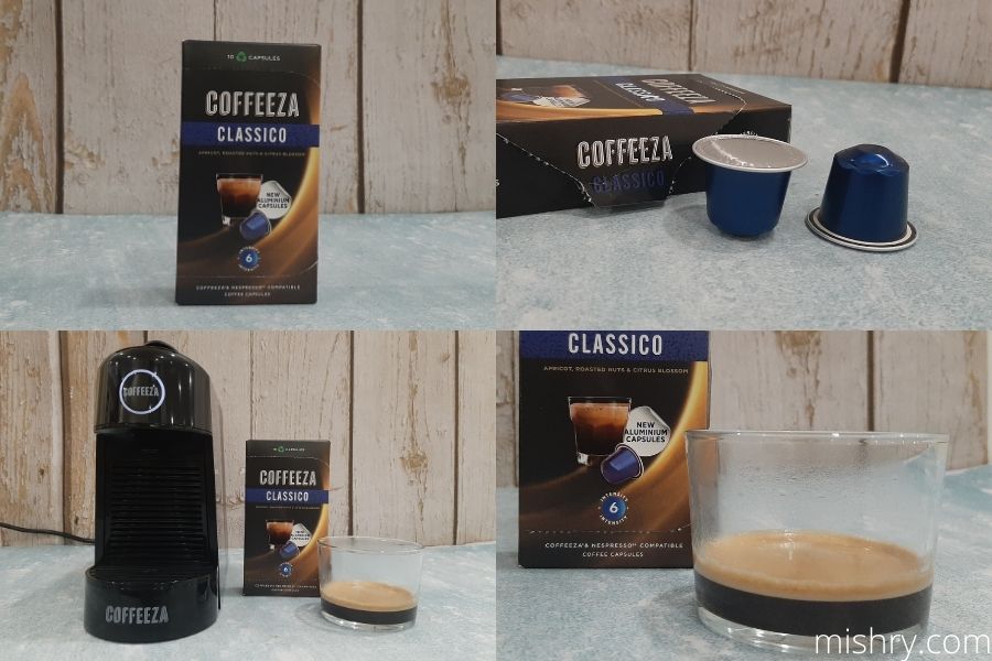 क्लासिको कॉफीज़ा कॉफी कैप्सूल रिव्यू प्रोसेस