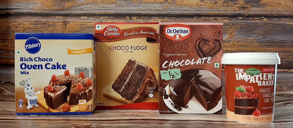 चॉकलेट केक मिक्स ब्रांड - दावेदार