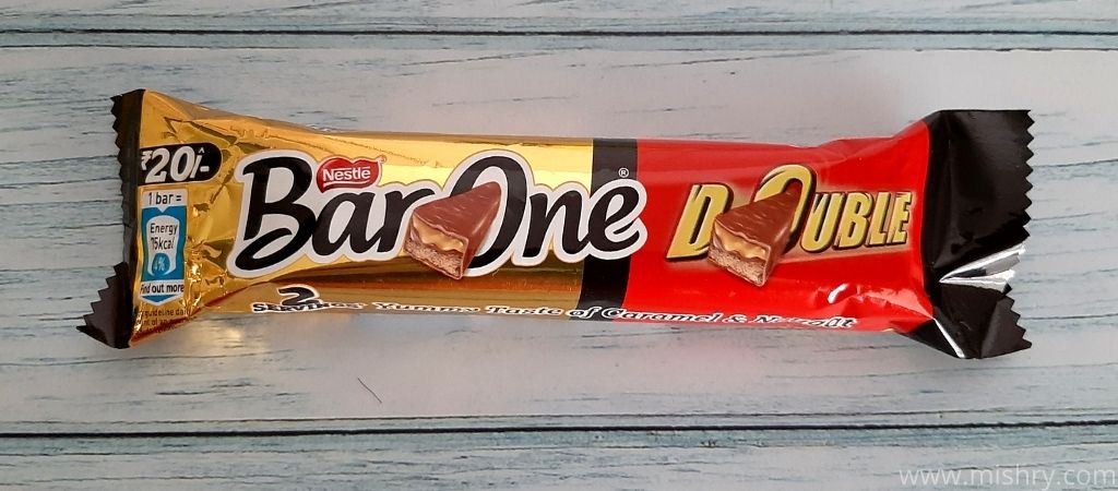 नेस्ले बार वन चॉकलेट डबल - पैकेजिंग