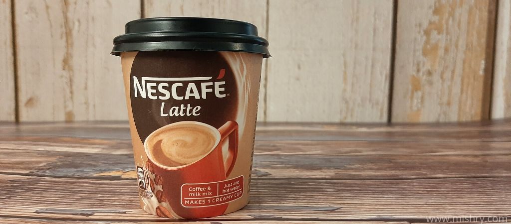 नैस्कैफे लाटे कॉफी कप - पैकेजिंग