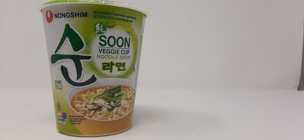नोंगशिम सून नूडल सूप - कीमत और पैकेजिंग