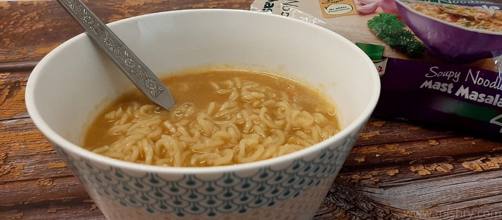 नोर सूपी नूडल्स मस्त मसाला क्विक स्नैक्स बन सकता है