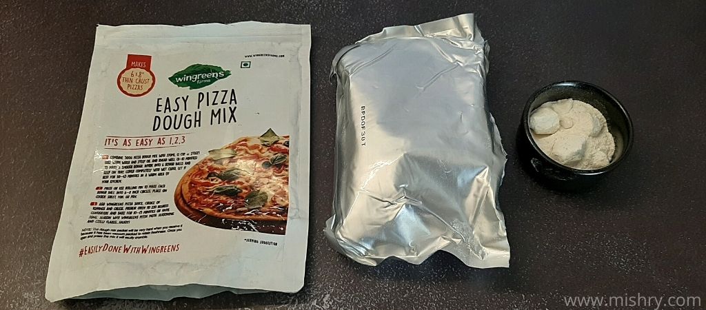 विनग्रीन्स फार्म्स ईज़ी पिज़्ज़ा आटा मिक्स - पैकेजिंग